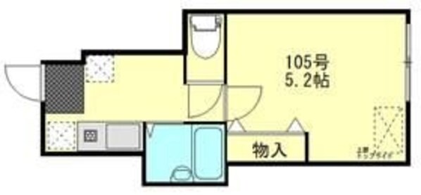 アイコート荻窪の物件間取画像